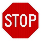 Stop Sign Street Road 3M Prismatic Sheeting
