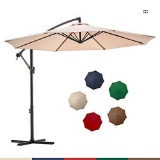 Le Conte 10ft Patio Offset Umbrella Cantilever Umbrella Hanging Market Umbrella Outdoor Umbrellas