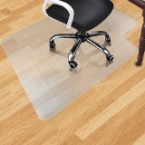 Azadx Transparent Chair Mat, Computer Chair Hardwood Floor Protector for Office and Home, 36