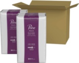 Poise Incontinence Pads, Moderate Absorbency, Long Length, 108 Count (2 Packs of 54)