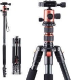 Beinuo 66?? Tripod,Camera Tripod for DSLR, Compact Aluminum Tripod Monopod with 360 Degree Ball Head