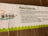 Wikiwiki Offset Umbrella 10ft Cantilever Patio Umbrella