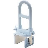 Medline Deluxe Grab Bathtub Bar With Microban Antimicrobial Treatment