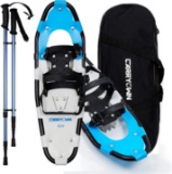 Carryown Xtreme Light Weight Snowshoes Set for Adults Men Women Youth Kids