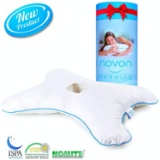NOVON BEDDING Ear Pillow with a Hole for Side Sleepers