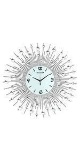 NEOTEND Decorative Wall Clock Non Ticking Modern Wall Clock