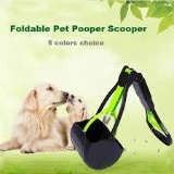Pet Pooper Scooper Long Handle Jaw Poop Scoop Clean Pick Up Animal Waste Dog Puppy Cat Waste Picker