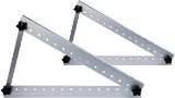 Air Jade Angle Adjustable Solar Panel Tilt Mount Brackets, Aluminum Alloy Light Weight