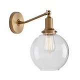Permo Vintage Industrial Wall Sconce Lighting Fixture - Antique - $45.38 MSRP