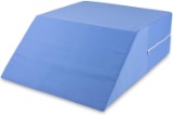 DMI Ortho Bed Wedge Elevated Leg Pillow, Supportive Foam Wedge Pillow for Elevating Legs