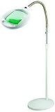 Brightech LightView Pro LED Magnifying Floor Lamp - Daylight Bright Full Spectrum Magnifier