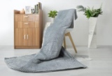 Soft Touch Weighted Blanket Grey with 2 Free Pillowcases
