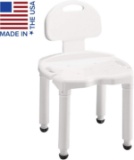 Carex Bath Seat And Shower Chair With Back
