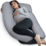 PharMeDoc Pregnancy Pillow, U-Shape (Gray/Star Pattern, Detachable)$32.95 MSRP