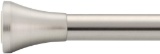 AmazerBath Spring Tension Curtain Rod, 26-42 Inches Short Rod Doorway Curtain Rod, Nickel