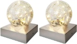 Solar Post Cap Lights -Waterproof Outdoor Cap Lights for Deck, Fence, Patio, LED Garden Decorative