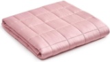 YnM Bamboo Weighted Blanket (Pink)