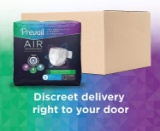 Prevail Air Maximum Plus Absorbency Stretchable Incontinence Briefs Size 2, 13 Counts Pack of 4