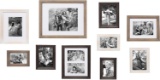 Kate and Laurel Bordeaux Gallery Wall Kit, Set of 10 w/ Assorted Size Frame (212172) $85.49 MSRP