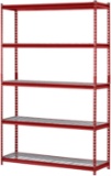 Muscle Rack UR184872-R 5-Shelf Steel Shelving Unit, 48