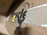 Muscle Rack Black Steel Storage Rack