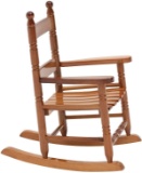 Jack-Post KN-10N Classic Child's Porch Rocker Natural Laquer Oak (Natrural)