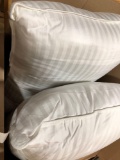 Microfibre Stripes Sleeping Pillow Pack of 2