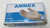 Ammex Clear Vinyl Gloves, Box of 100, Size Small, Latex Free $15.00 MSRP