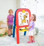 Crayola 3-in-1 Double Easel with Magnetic Letters (Blue, Red) $54.99 MSRP