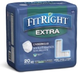 Medline MSC13505A Protect Extra Protective Underwear, Large