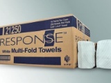 Response Multi-Fold Towels. 9.25 X 9.5 in. White 4000 Towels