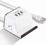 BYGD Power Strip Desktop Charger with Surge Protector,2 AC Outlets, 3 USB Ports $35.99 MSRP