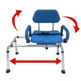 Platinum Health Carousel Sliding Transfer Bench with Swivel Seat Premium Padded $298.00 MSRP