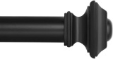 Ivilon Drapery Treatment Window Curtain Rod - Square Design 1 1/8 Rod. 120 to 240 Inch $59.99 MSRP