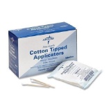 Medline MDS202050 Non-Sterile Cotton Tipped Applicator, 3