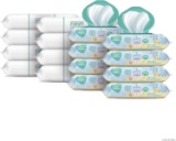 Pampers Baby Wipes, Pampers Complete Clean Scented Baby Diaper Wipes, 8X Pop-Top Packs and 8 Refill