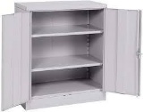 RTA7001-05 Dove Gray Steel SnapIt Counter Height Cabinet, 2 Adjustable Shelves