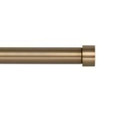 Ivilon Drapery Window Curtain Rod - End Cap Style Design 1 Inch Pole. 28 to 48 - $35.98 MSRP
