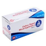Dynarex Cotton Swabs Sterile 6 Inch 100 Pouches