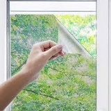 Uiter One Way Window Film - Anti UV Static Cling Window Film 100% Light Blocking