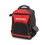 Workpro Tool Backpack - 41-Pocket Heavy Duty Jobsite Tool Bag with Padded Laptop Sleeve