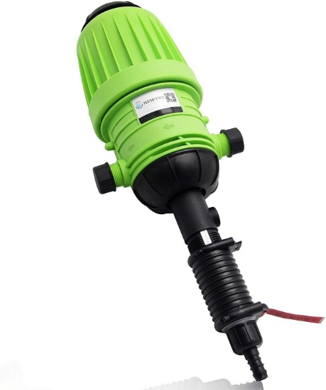 NEWTRY Fertilizer Injector Adjustable Water Powered Chemical Liquid Doser Dispenser - $169.00 MSRP