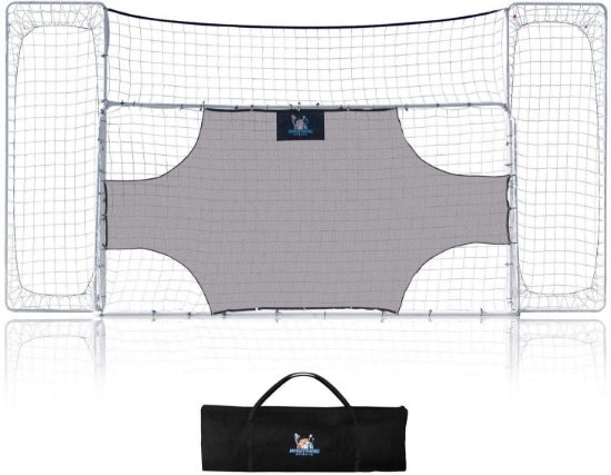 ANYTHING SPORTS 3 in 1 Soccer Goal, Backstop, Target - $175.71 MSRP