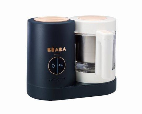 Beaba Babycook Neo Glass Baby Food Maker,Glass 4 in 1 Steam Cooker and Blender(Midnight) $249.95MSRP