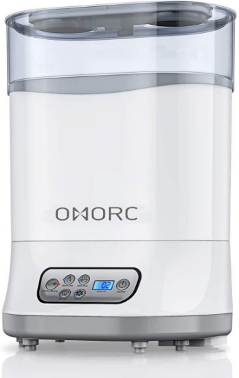 Omorc 550W Bottle Sterilizer and Dryer for Baby, 5-in-1 Multifunctional Electric Steam Sterilizer