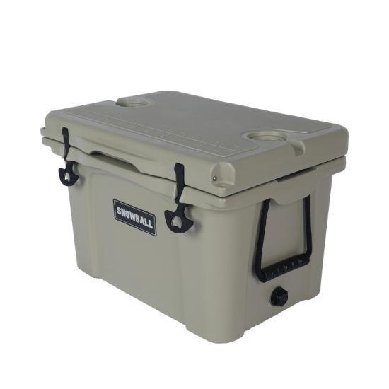 Snowball Insulated Rotomolded Hand Carry Plastic Cooler Box for Fishing