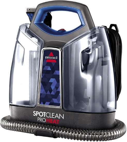 Bissell SpotClean ProHeat Portable Spot and Stain Carpet Cleaner, 2694, Blue - $119.99 MSRP