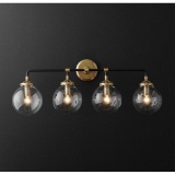 Globe Vanity Sconce, 4-Light $229.00 MSRP