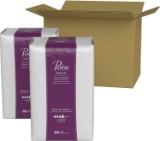 Poise Incontinence Pads, Moderate Absorbency, Regular, 66 Count (Pack of 2)