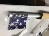 Aluminum Flagpole Stand with US Flag